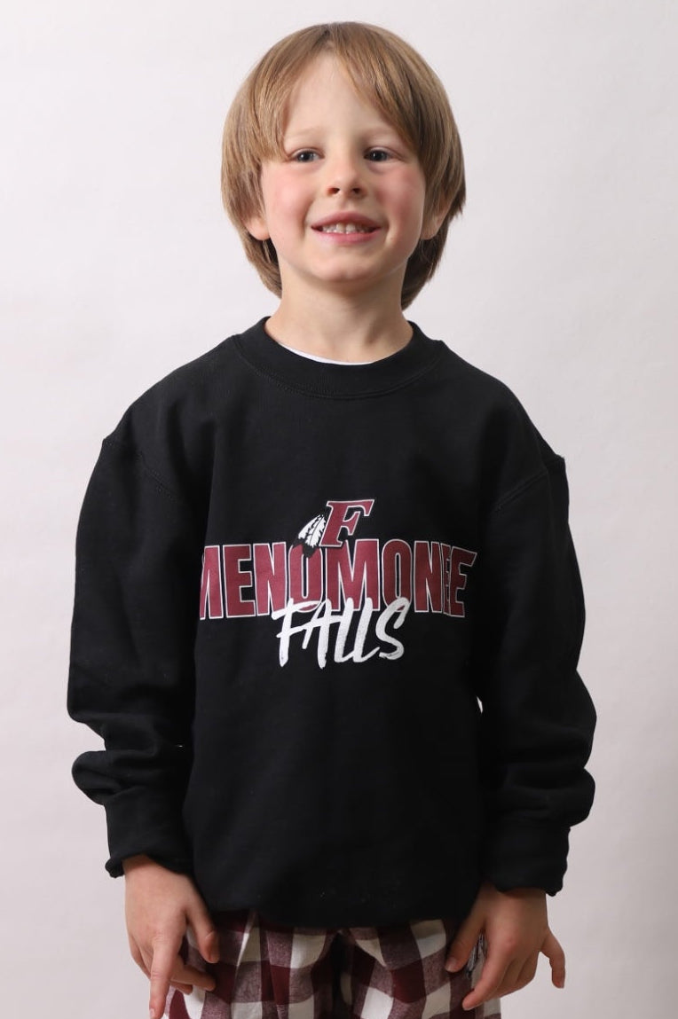 Youth F Stacked Crewneck