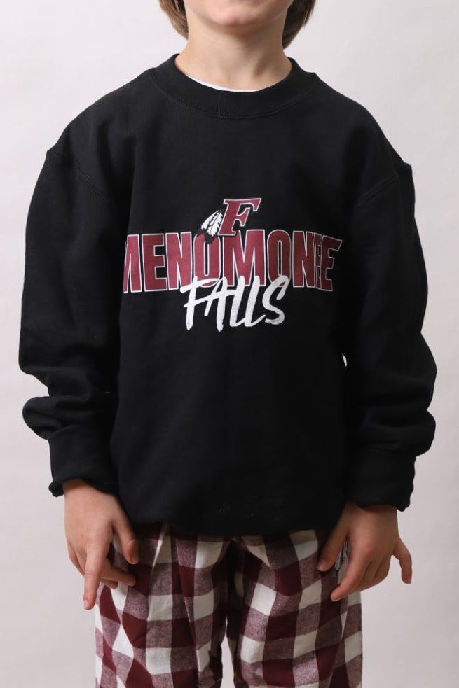 Youth F Stacked Crewneck