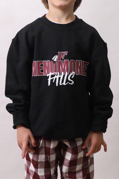 Youth F Stacked Crewneck