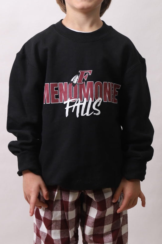 Youth F Stacked Crewneck