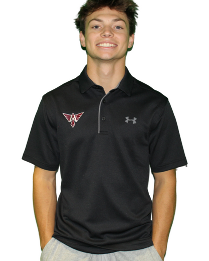 UA Black Polo w/ Phoenix