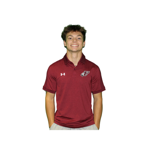 UA Mens Burgundy Polo