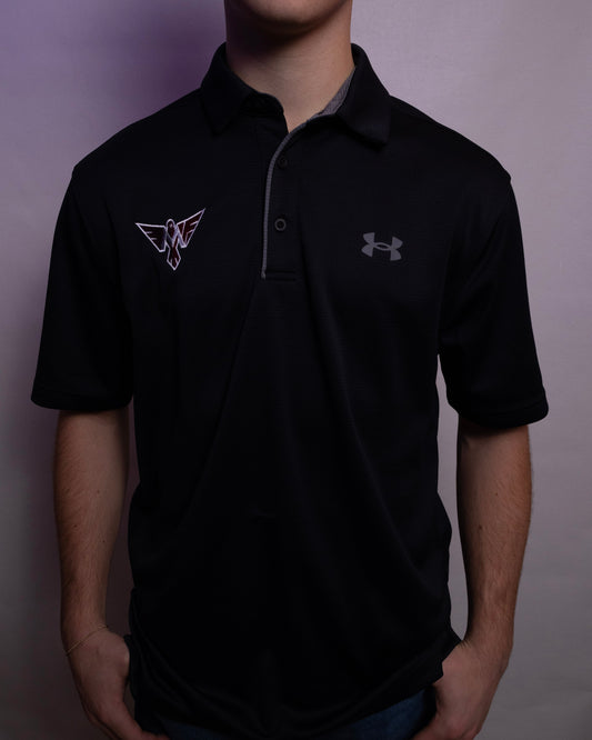 UA Black Polo w/ Phoenix
