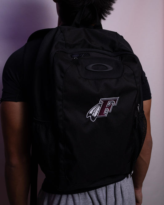 Backpack w/ Feathered "F"