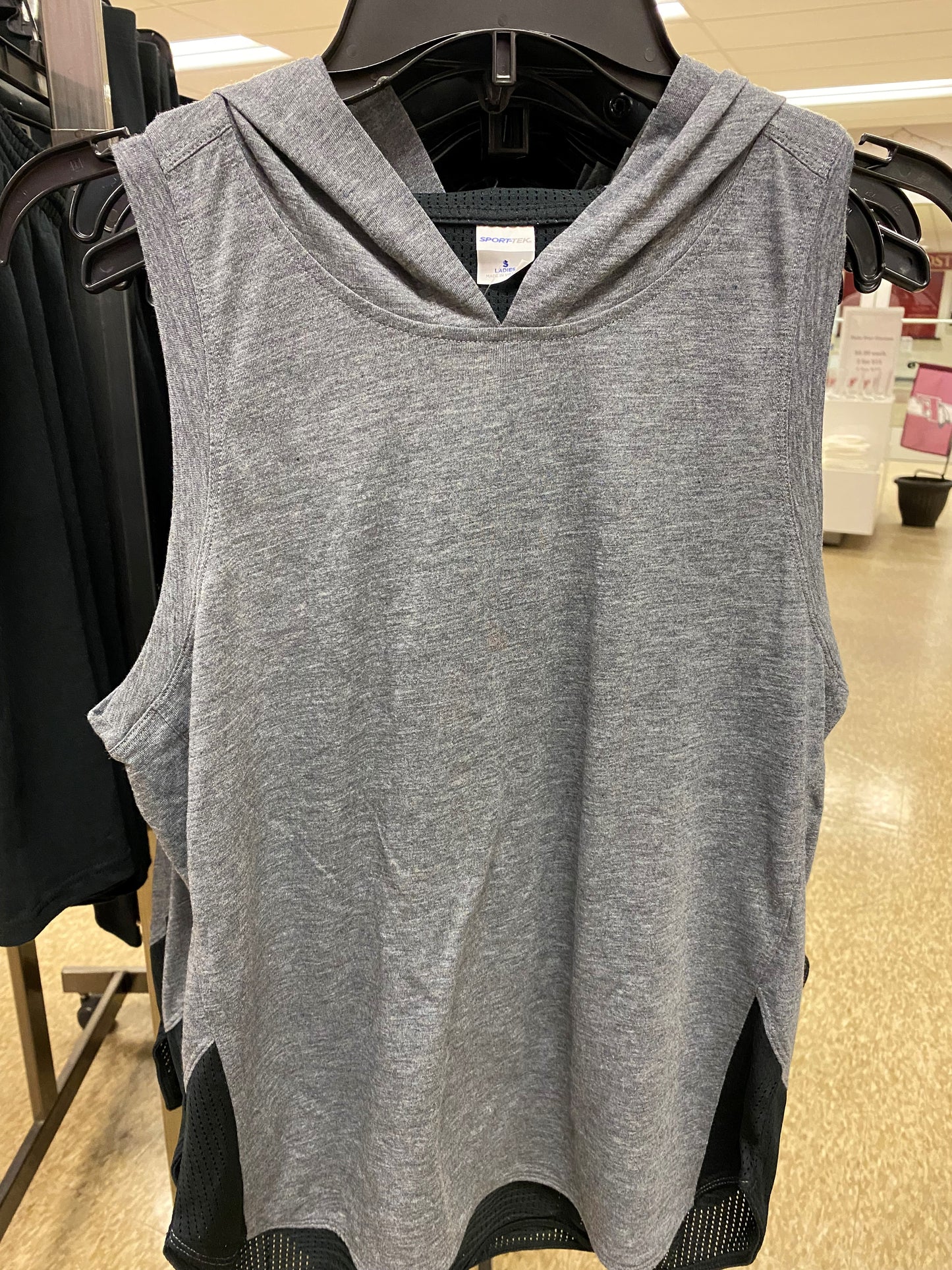 Tank - Grey Hooded